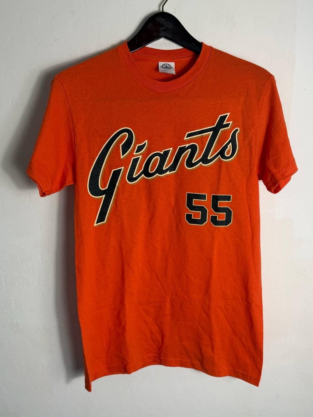 Delta Orange Giants 55 Short Sleeve Crewneck Tee